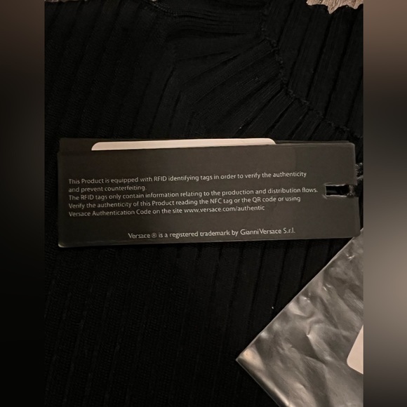 Versace Ribbed Knit Top - Picture 6 of 7